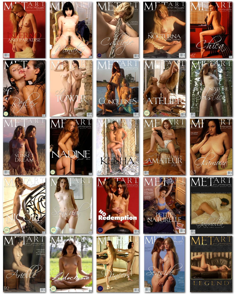 MetArt.Com - Content Updates 2003